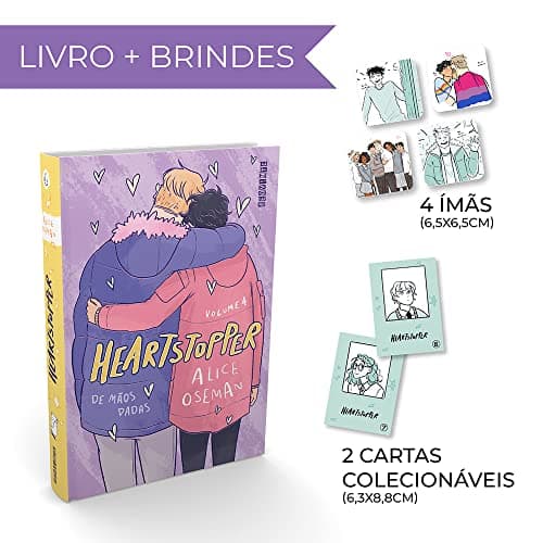 Capa do livro Heartstopper: De mãos dadas