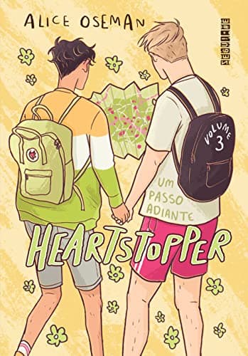 Capa do livro Heartstopper: Um passo adiante