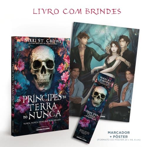 Capa do livro Os príncipes da Terra do Nunca