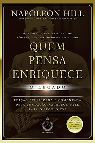 Capa do livro Quem Pensa Enriquece
